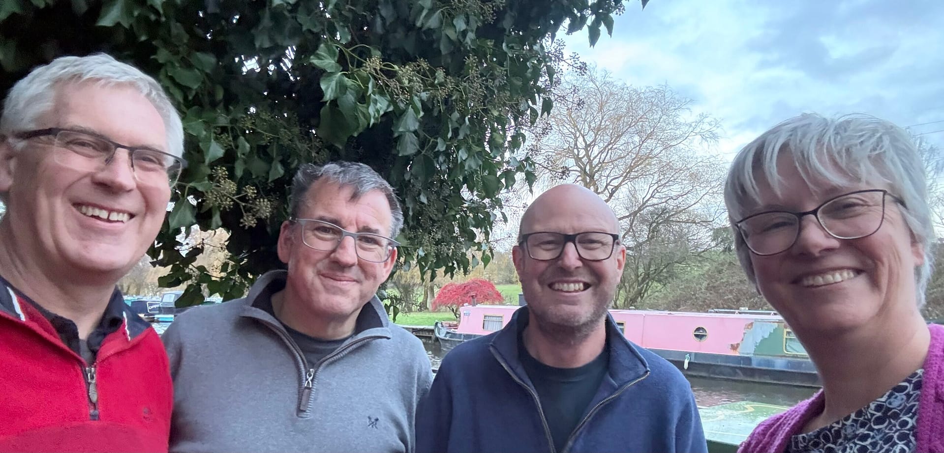 Our first lunch guests on board